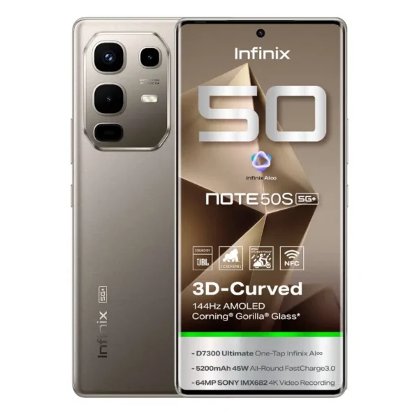 Celular Infinix NOTE 50S 5G+ 256GB | 8GB RAM NFC - Imagen 2