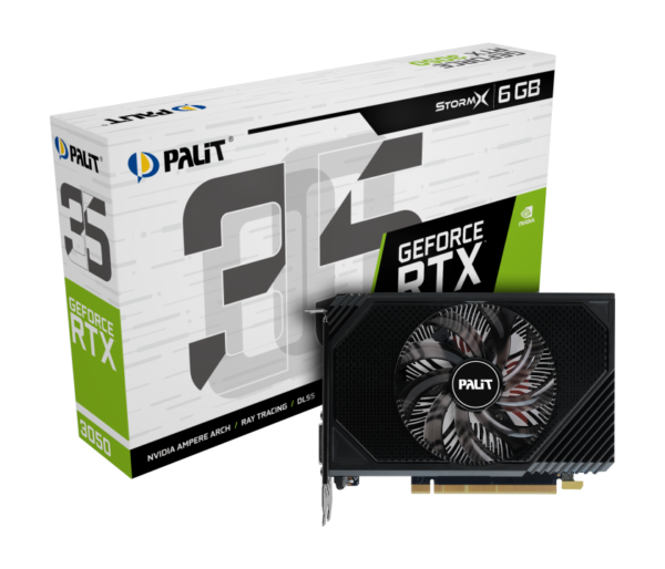 TARJETA DE VIDEO PALIT Geforce RTX 3050 6GB DDR6