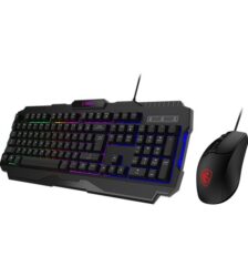 Combo MSI Forge GK100 Teclado + Mouse Retroiluminado RGB LED