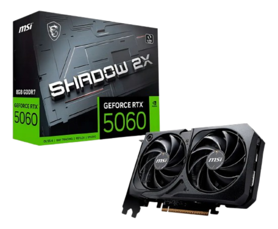 TARJETA DE VIDEO GeForce RTX™ 5060 8G SHADOW 2X
