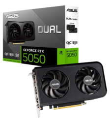 TARJETA DE VIDEO Asus GeForce RTX 5050 Dual OC 8 Gigas