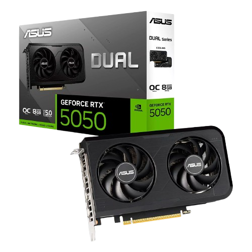 TARJETA DE VIDEO Asus GeForce RTX 5050 Dual OC 8 Gigas