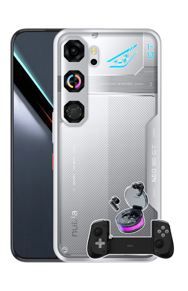 Celular ZTE Nubia NEO 5 GT 5G 512GB | 12GB RAM + Control Gamer y Audifonos - Imagen 3